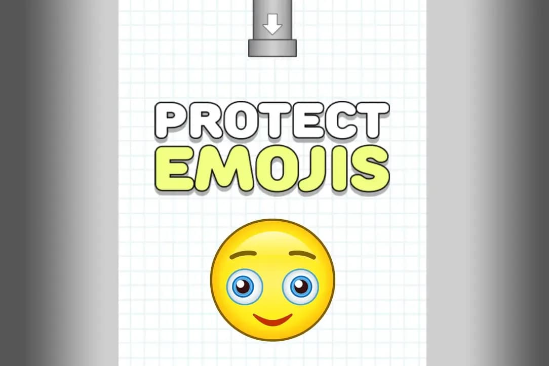 Protect Emojis Game Logo