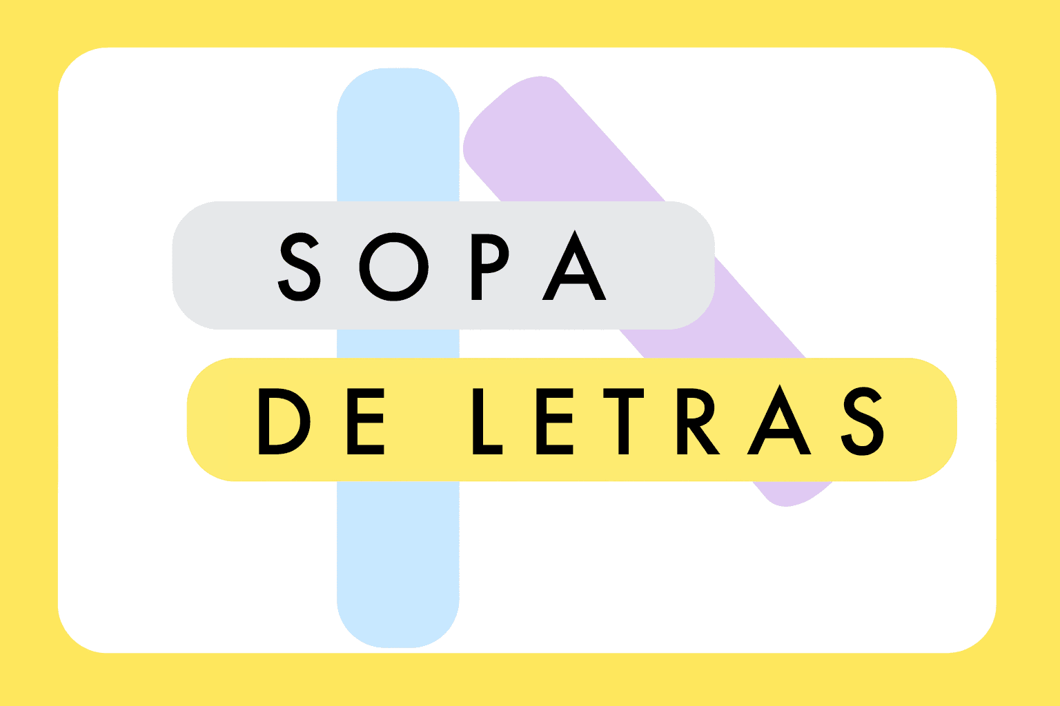 Sopa de Letras game logo